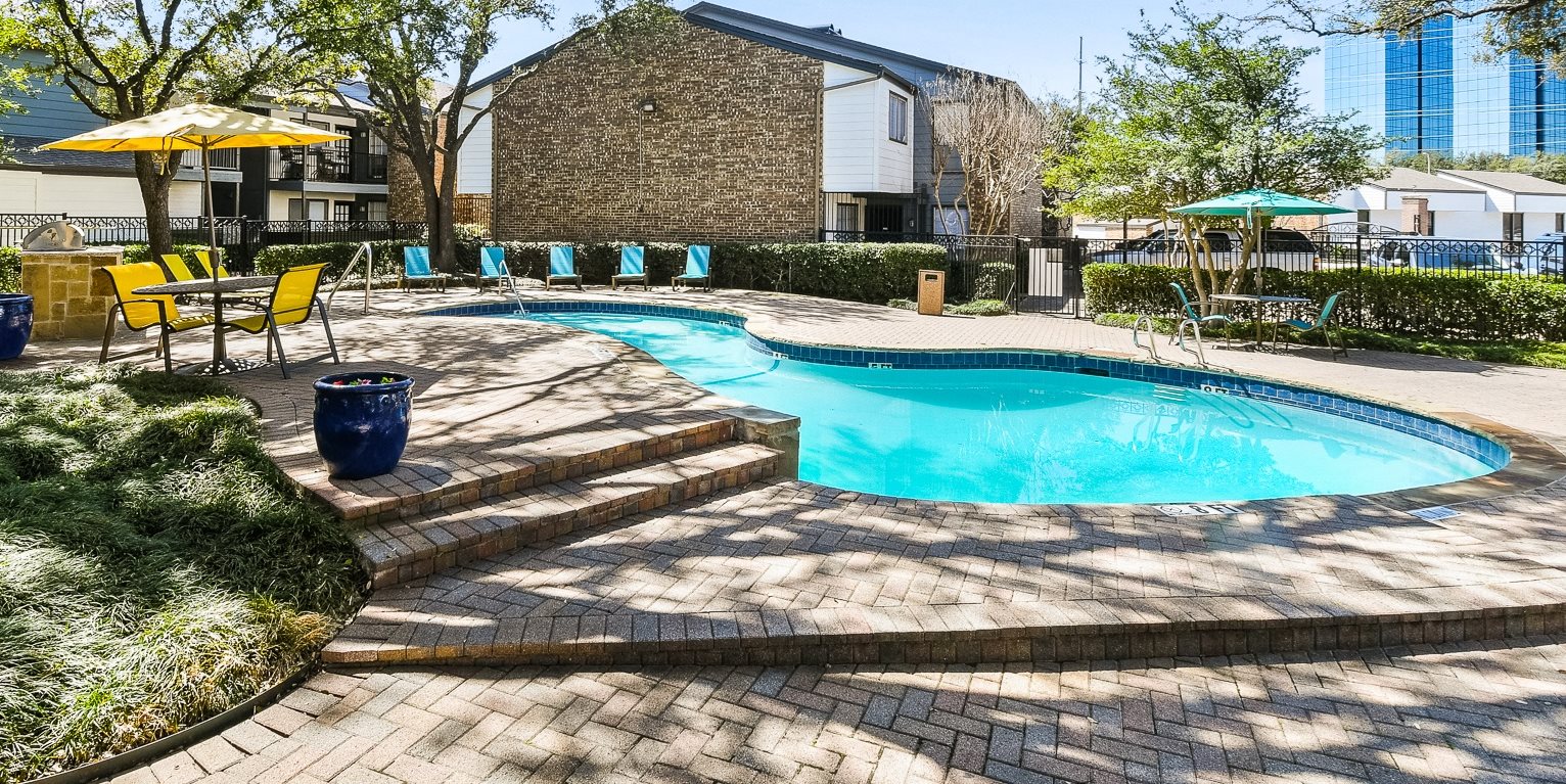 Pool at Davenport Apartments in Dallas, TX